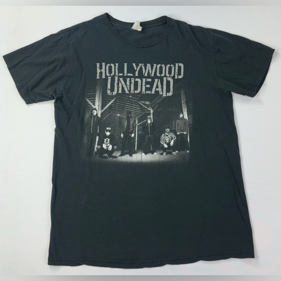 hollywood undead Other - Hollywood undead band tee shirt size XL black